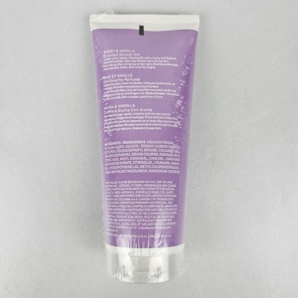 New SEALED Mary Kay Berry and Vanilla Body Shower Gel Body Wash - Picture 2 of 2